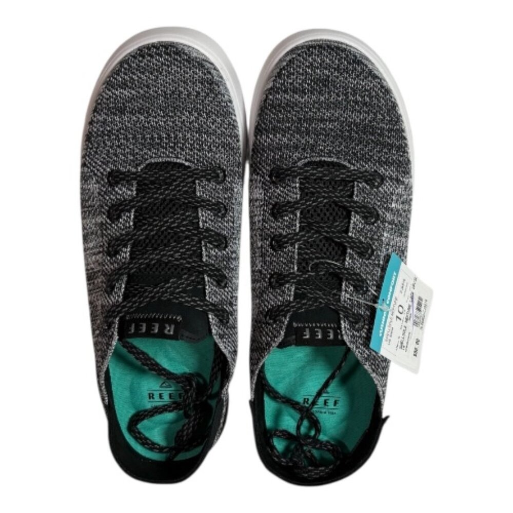 REEF Swellsole Neptune Cushion Travel Sneakers Shoes Mens 10 CJ6016 Charcoal NWT